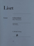 Liszt, Franz - Liebestr&auml;ume, 3 Notturnos: Instrumentation: Piano solo