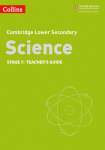 Lower Secondary Science Teachers Guide: Stage 7