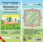 Eifelwandern 12 - Pr&uuml;mer Land, Schneifel: Wanderkarte mit Radwegen, Blatt 31-557, 1 : 25 000, Bleialf, Pr&uuml;m, Sch&ouml;nberg, Stadtkyll