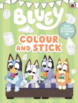 Bluey: Colour and Stick: A Colouring-In Sticker Book