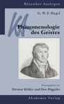Ph&auml;nomenologie des Geistes