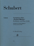 Schubert, Franz - Variationen &uuml;ber Trockne Blumen e-moll op. post. 160 D 802: Instrumentation: Flute and Piano