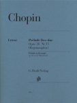 Chopin, Fr&eacute;d&eacute;ric - Pr&eacute;lude Des-dur op. 28 Nr. 15 (Regentropfen): Instrumentation: Piano solo