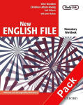New English File: Elementary: Workbook with key and MultiROM Pack: Six-level general English course for adults