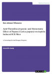 Anti-Thrombocytopenic and Hemostatic Effect of Papaya (Carica papaya) on Aspirin Induced-ICR Mice: A Screening for Anti-Dengue Property
