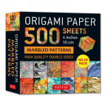 Origami Paper 500 Sheets Marbled Patterns 4 (10 CM)