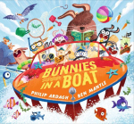 Bunnies in a Boat: A rhyming board book for babies and toddlers, perfect as an Easter read or a birthday or baby shower gift