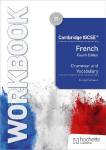 Cambridge IGCSE(TM) French Grammar and Vocabulary Workbook