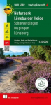 Naturschutzgebiet L&uuml;neburger Heide, Wander- und Radkarte 1:50.000: Schneverdingen - Bispingen - L&uuml;neburg, GPX Tracks, wasserfest und rei&szlig;fest