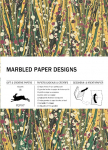Marbled Paper Designs: Gift & Creative Paper Book Vol. 102