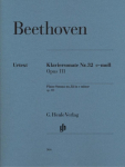 Beethoven, Ludwig van - Klaviersonate Nr. 32 c-moll op. 111: Instrumentation: Piano solo