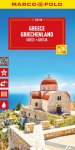 MARCO POLO Reisekarte Griechenland (2-Karten-Set) 1:350.000: Festland, Kykladen, Korfu, Sporaden - Stra&szlig;enkarte und Autokarte mit sehenswerten Strecken, Highlights und digitaler Erweiterung