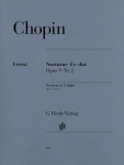 Chopin, Fr&eacute;d&eacute;ric - Nocturne Es-dur op. 9 Nr. 2: Instrumentation: Piano solo