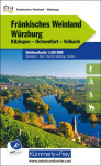 Fr&auml;nkisches Weinland - W&uuml;rzburg Kitzingen, Ochsenfurt, Volkach Nr. 56 Outdoorkarte Deutschland 1:50 000: Free Download mit HKF Outdoor App