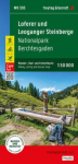 Loferer und Leoganger Steinberge, Wander-, Rad- und Freizeitkarte 1:50.000, freytag & berndt, WK 393: Nationalpark Berchtesgaden, mit APP, wasserfest und rei&szlig;fest