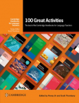 100 Great Activities: The best of the Cambridge Handbooks for Language Teachers. Paperback