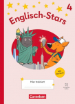Englisch-Stars 4. Schuljahr - Allgemeine Ausgabe 2025 - &Uuml;bungsheft: Mit L&ouml;sungen und digitalen Medien