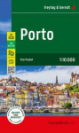Porto, Innenstadtplan 1:10.000, freytag & berndt: City Pocket, Stadtplan, wasserfest und rei&szlig;fest