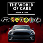The world of cars for kids: Colorful book for children, car brands logos with nice pictures of cars from around the world, learning car brands from A to Z. Revised Edition.