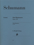 Schumann, Robert - Drei Romanzen op. 28: Instrumentation: Piano solo