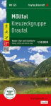 freytag & berndt Wanderkarte WK 225 M&ouml;lltal, Kreuzeckgruppe - Drautal 1:50.000: mit APP, wasserfest und rei&szlig;fest