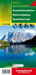 Garmisch-Partenkirchen: Wettersteingebirge, Werdenfelser Land 1 : 25 000: WKD4. Wander-, Rad- und Schitourenkarte. Mit GPS-Daten. Mit touristischen Informationen