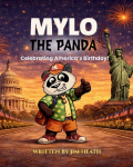 Mylo the Panda, Celebrating America's Birthday