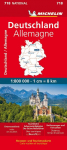 Michelin Deutschland: Stra&szlig;en- und Tourismuskarte; Auflage 2023