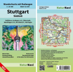 Stuttgart S&uuml;dost 1 : 25 000: Wanderkarte mit Radwegen, Blatt 52-539, 1 : 25 000, Ostfildern, Esslingen a.N., Filderstadt, Wendlingen a.N., Kirchheim/T., N&uuml;rtingen