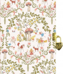 Enchanted Forest Locking Journal (Diary with Lock)