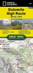 Dolomite High Route: 1:25000