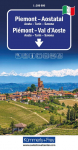 K&uuml;mmerly+Frey Regional-Strassenkarte 1 Piemont, Aostatal 1:200.000: Mit Aosta, Turin und Savona. Inkl. Stadtpl&auml;ne, Ortsverzeichnis und Reiseinformationen