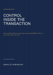 Control Inside the Transaction: Why the Future of Finance, Compliance, and Invoicing Will Not Be Run by Documents, ERPs, or Formats
