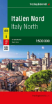 freytag & berndt Stra&szlig;enkarte Italien Nord 1:500.000