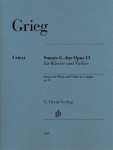 Violin Sonata G major op. 13: Instrumentation: Violin and Piano