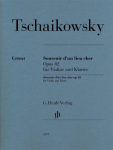 Souvenir dun lieu cher op. 42 for Violine and Piano: Instrumentation: Violin and Piano