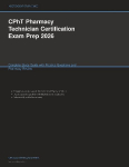 CPhT Pharmacy Technician Certification Exam Prep 2026: Complete Study Guide with Practice Questions and Pharmacy Review