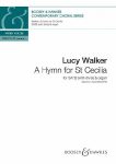 A Hymn for St Cecilia: gemischter Chor (SATB divisi) und Orgel. Chorpartitur.