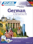ASSiMiL German - Audio-Sprachkurs Plus - Niveau A1-B2: Deutschkurs in englischer Sprache, Lehrbuch + 4 Audio-CDs + 1 USB-Stick
