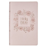 KJV Bible Giant Print Faux Leather, Pink