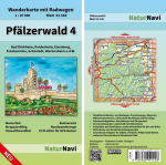 Pf&auml;lzerwald 4: Wanderkarte mit Radwegen, Blatt 43-548, 1 : 25 000, Bad D&uuml;rkheim, Deidesheim, Eisenberg, Frankenstein, Gr&uuml;nstadt, Wachenheim a.d.W.