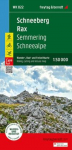 Schneeberg - Rax, Wander-, Rad- und Freizeitkarte 1:50.000, freytag & berndt, WK 022: Semmering - Schneealpe, mit APP, wasserfest und rei&szlig;fest