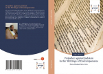 Prejudice against Judaism in the Writings of Contemporaries: From a Religious Point of View