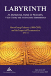 Hans-Georg Gadamer (1900-2002) and the Impact of Hermeneutics: Part 1
