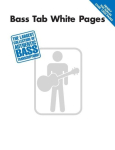 Bass Tab White Pages Hal Leonard Sheet Music Songbook 200 Songs with Note-For-Note Bass Transcriptions and Tablature Rock, Pop and Blues Bass Guitar Collection for All Skill Levels