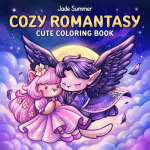 Cozy Romantasy: Cute Colouring Book for Adults and Teens Filled With Fantasy Romance Scenes for Mindfulness. Now With New Paper