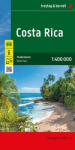 Costa Rica, Stra&szlig;enkarte, 1:400.000, freytag & berndt