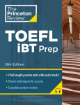 Princeton Review TOEFL iBT Prep with Audio/Listening Tracks: 2 Practice Tests + Audio + Strategies & Review / For the New, Shorter TOEFL