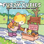 Fuzzy Cuties: Cute & Cozy Coloring Book for Adults and Teens | Adorable Animal Characters for Stress Relief