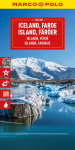 Iceland, Faroe Islands Marco Polo Map: Stra&szlig;enkarte und Autokarte mit sehenswerten Strecken, Highlights und digitaler Erweiterung